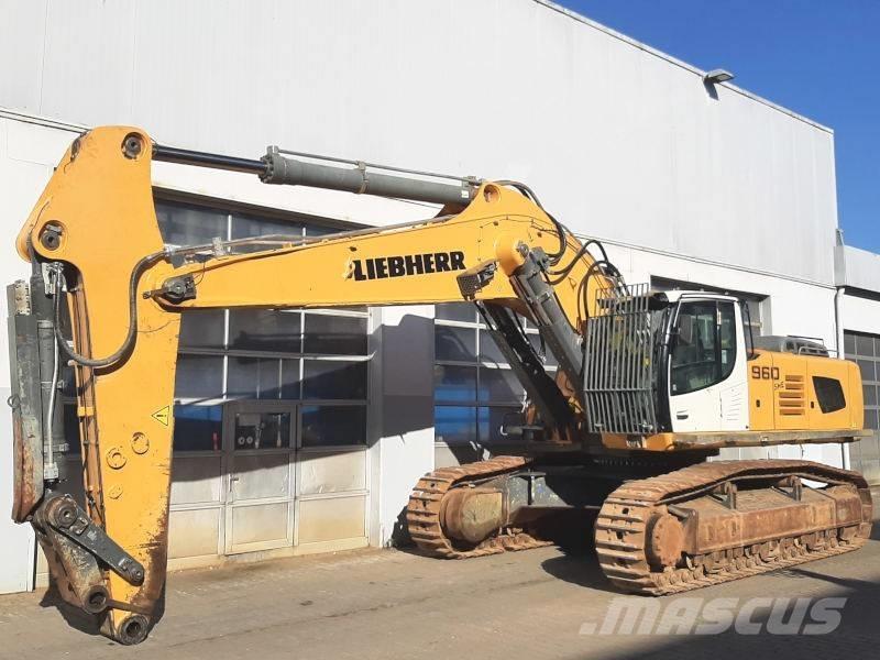 Liebherr R 960 SME Pásová rýpadla