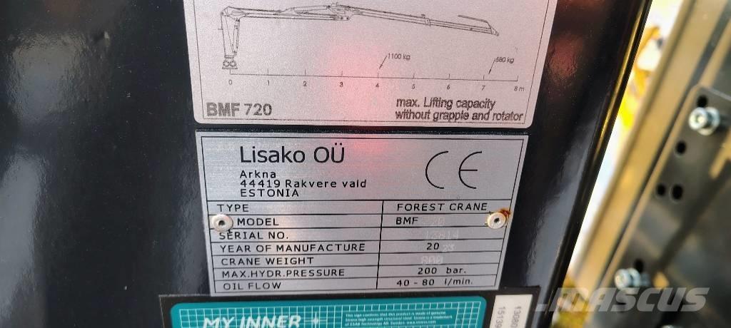 BMF BMF 720 11T1 PRO Lesnické přívěsy