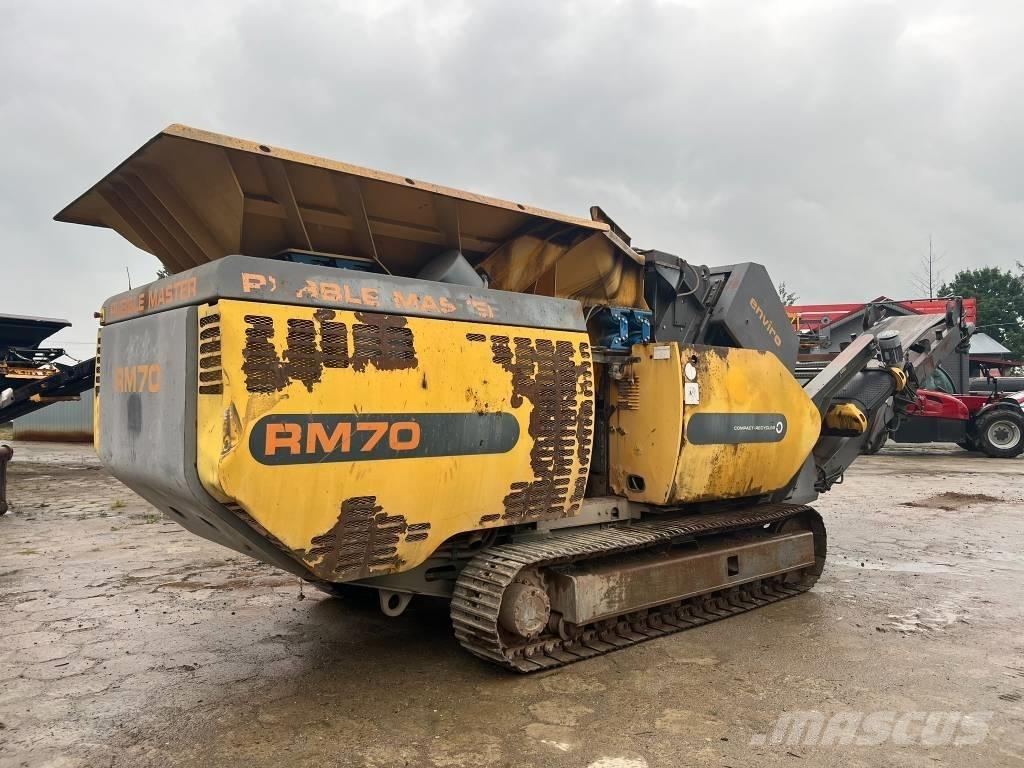 Rubble Master RM 70 Mobilní drtiče