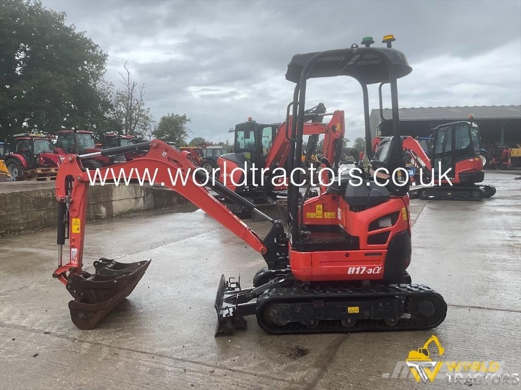 Kubota U 17-3 Mini rýpadla < 7t
