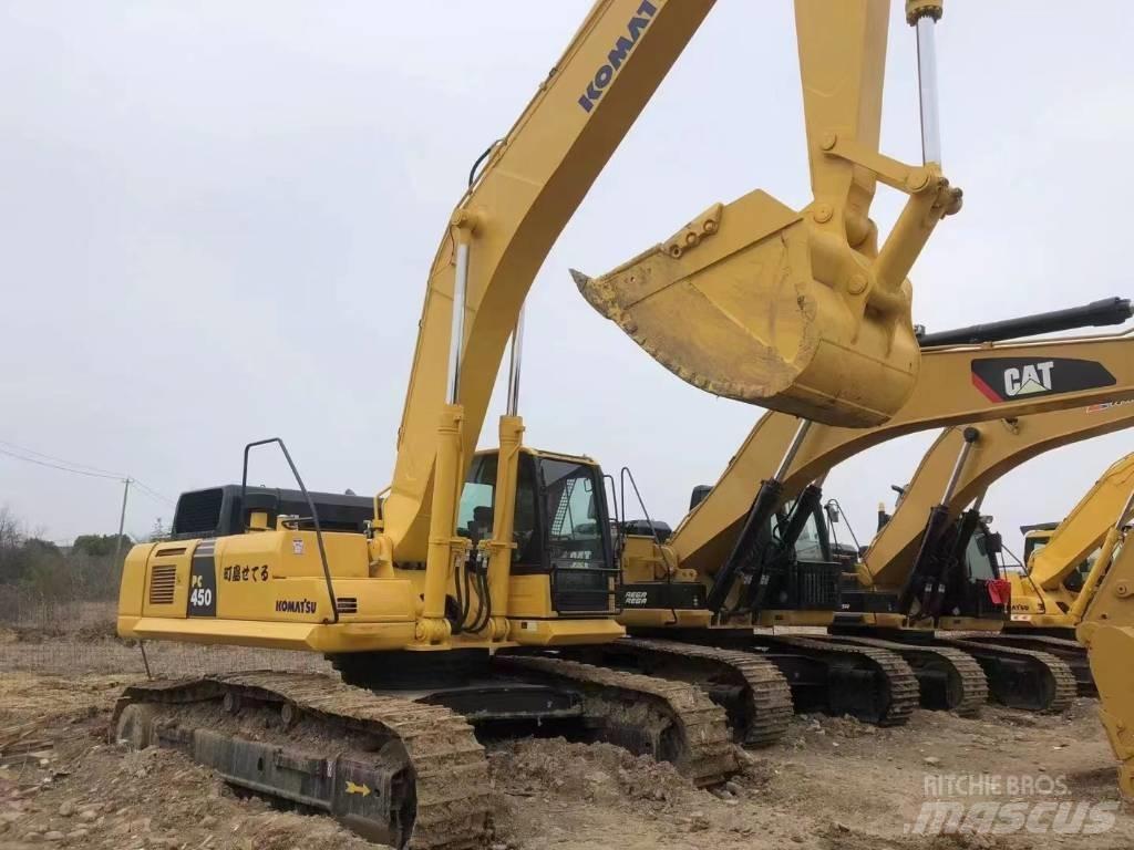 Komatsu PC450-8 Pásová rýpadla