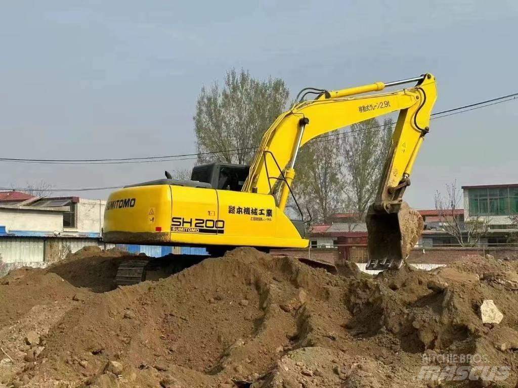Sumitomo SH200 Pásová rýpadla