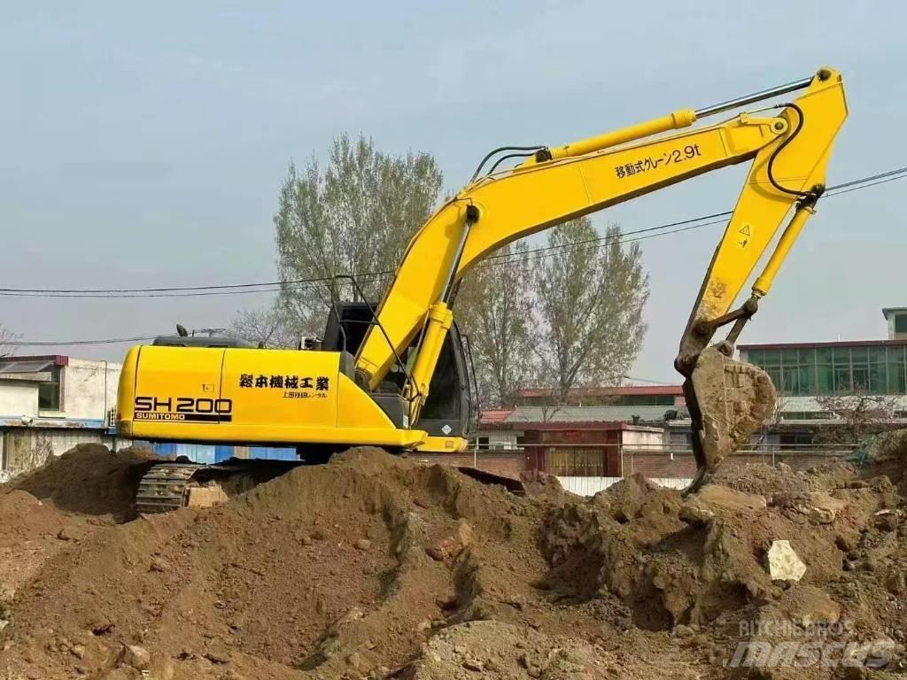 Sumitomo SH200 Pásová rýpadla