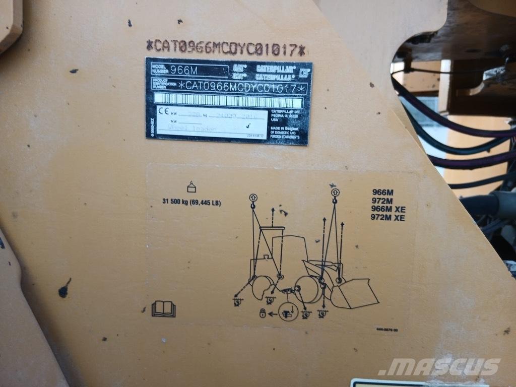 CAT 966 M Kolové nakladače