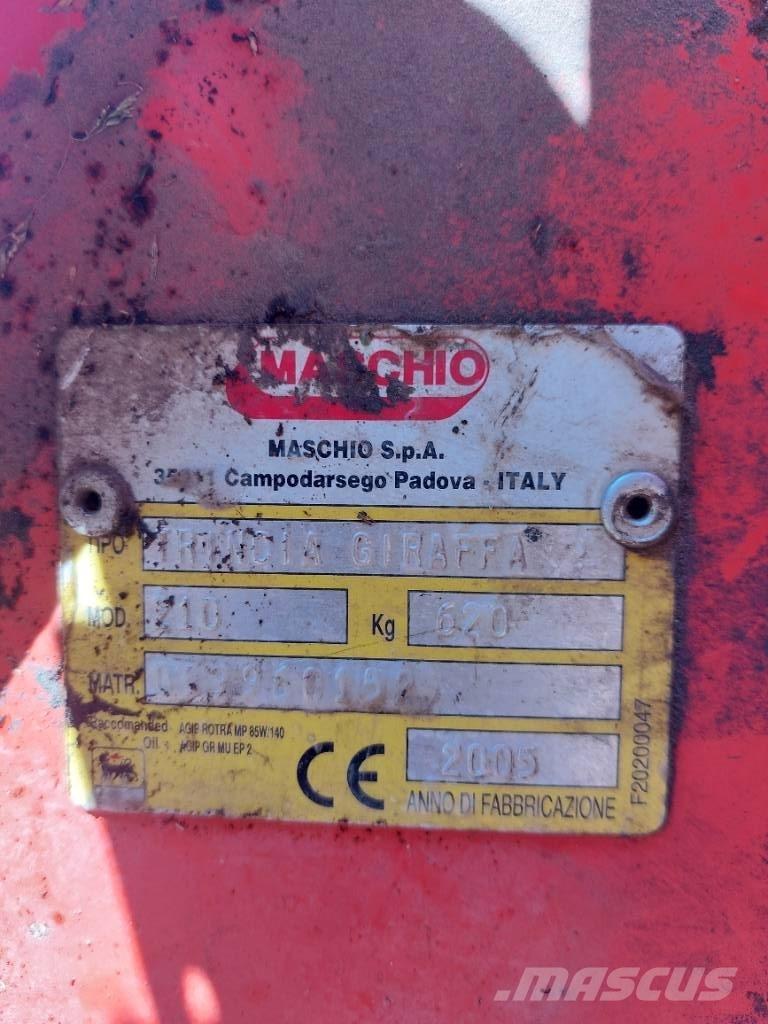 Maschio Giraffa 210 Mulčovače
