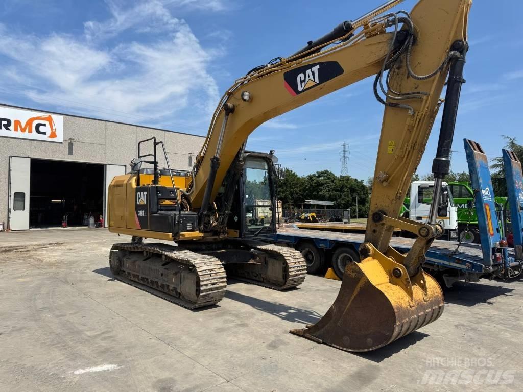 CAT 318E Pásová rýpadla