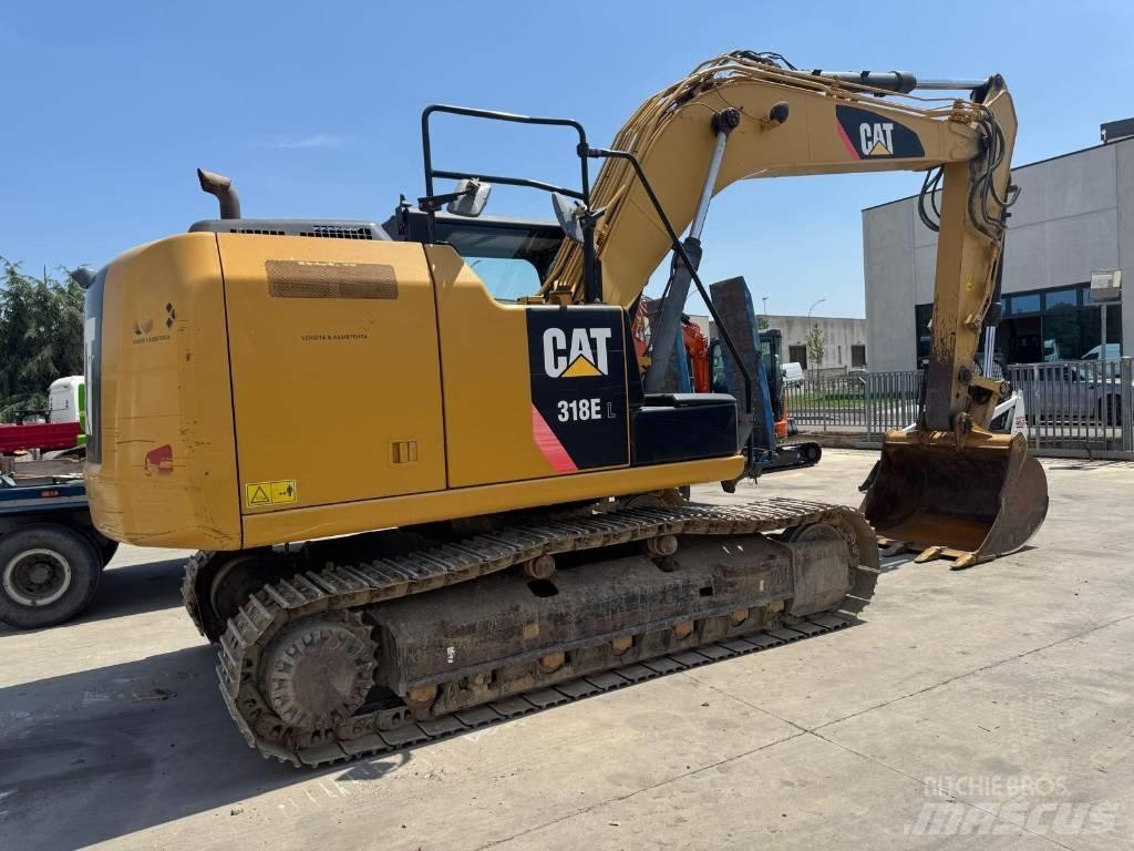 CAT 318E Pásová rýpadla