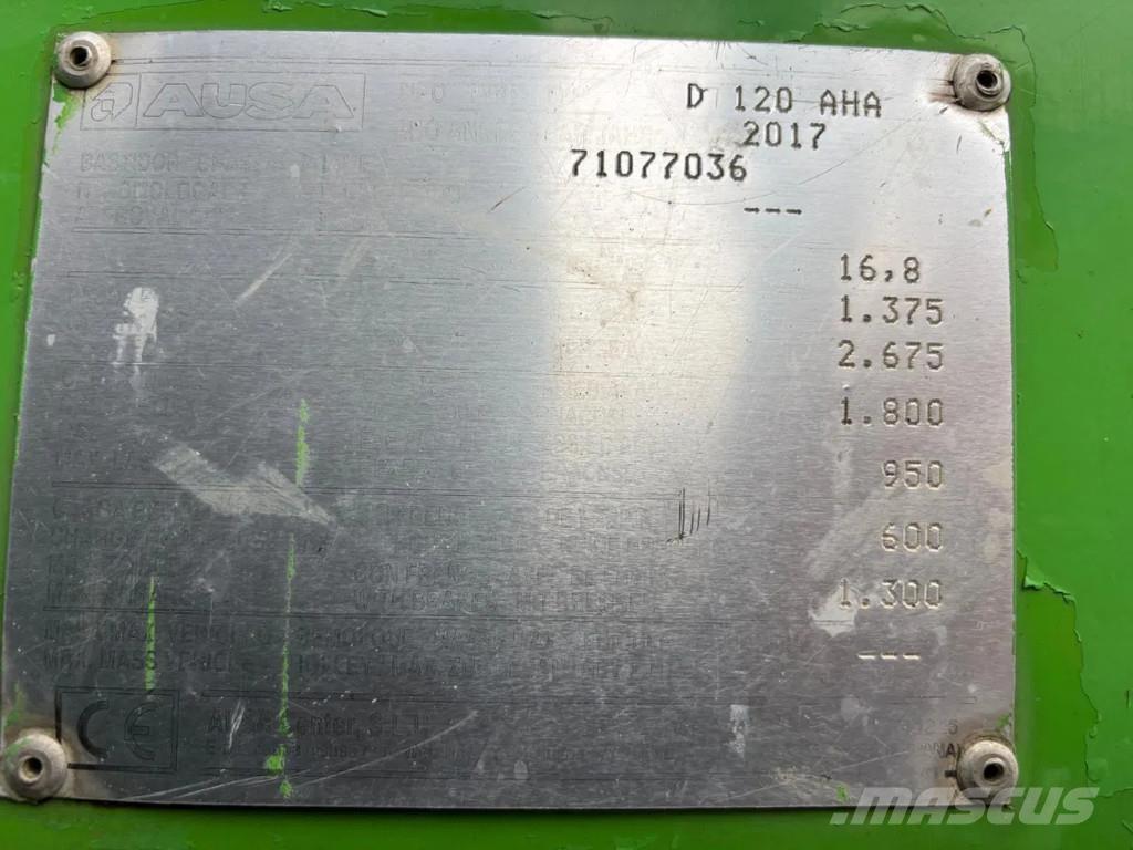 Ausa D120AHA Kloubové dempry