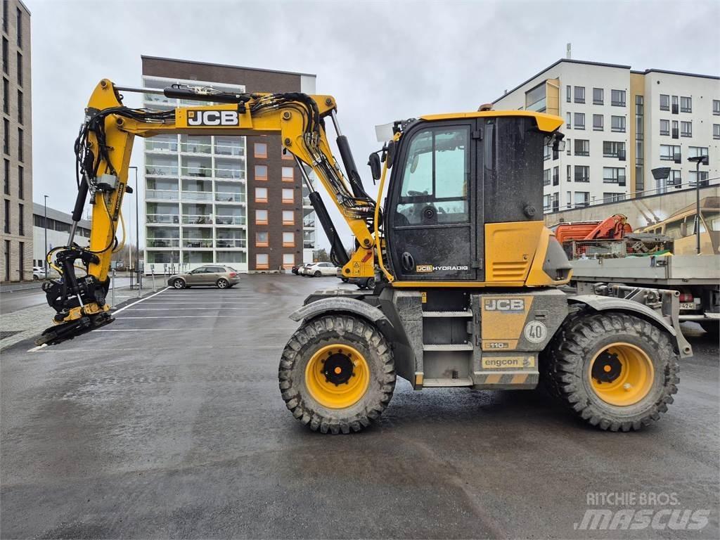 JCB Hydradig 110W Kolová rýpadla
