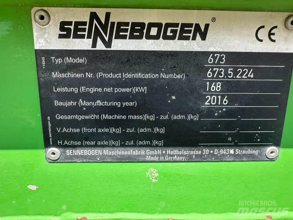 Sennebogen 673R Pásové jeřáby