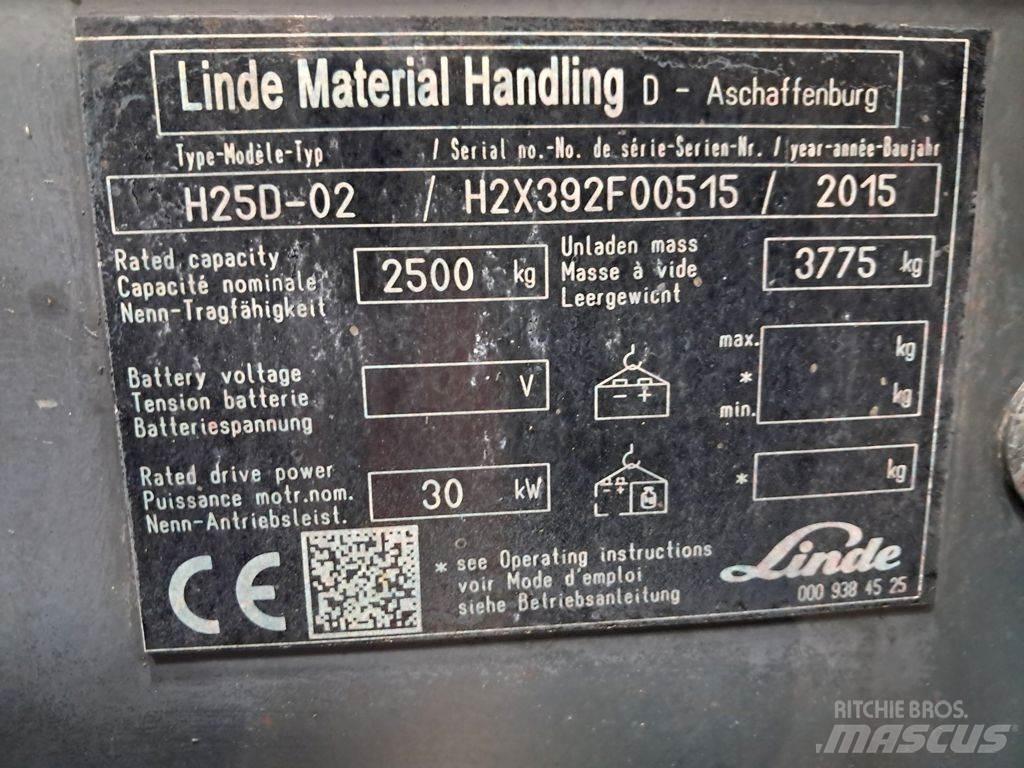 Linde H25D-02 Dieselové vozíky