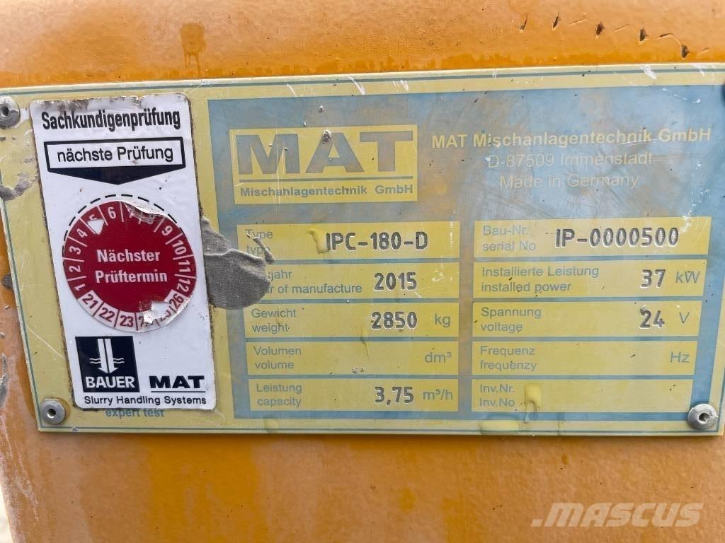 Bauer MAT IPC 180-D Stavebnictví - ostatní
