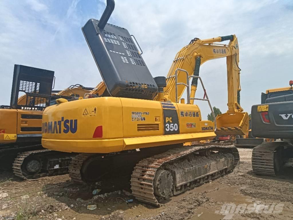Komatsu PC 350 Pásová rýpadla