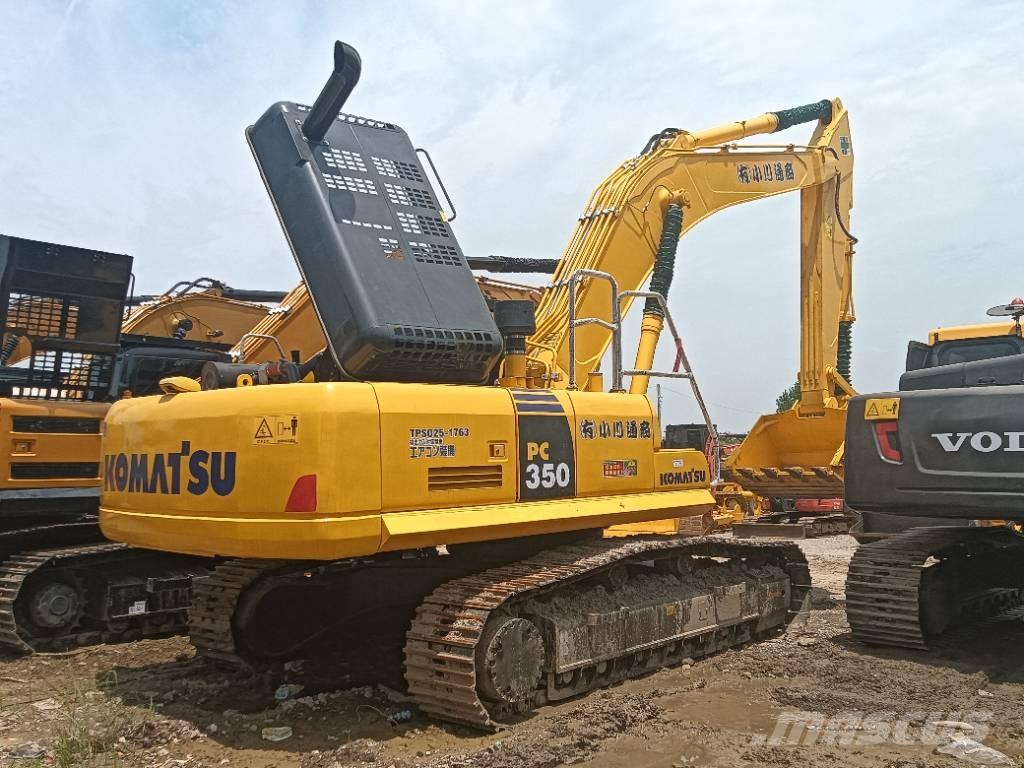 Komatsu PC 350 Pásová rýpadla