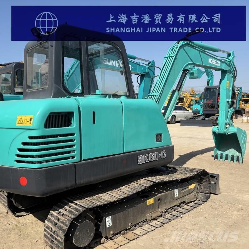 Kobelco SK 60 Pásová rýpadla