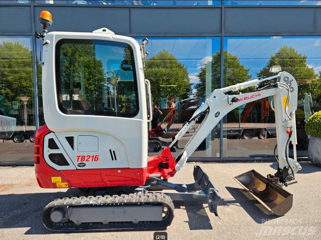 Takeuchi TB 216 Mini rýpadla < 7t