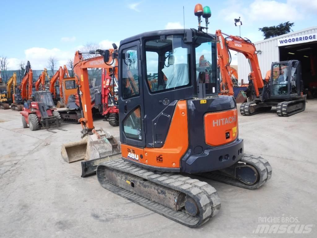 Hitachi ZX48U-6 Mini rýpadla < 7t