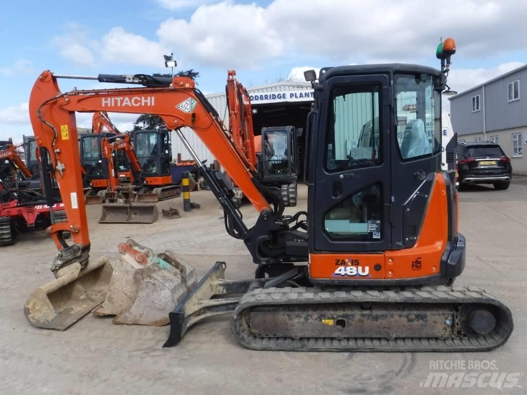Hitachi ZX48U-6 Mini rýpadla < 7t