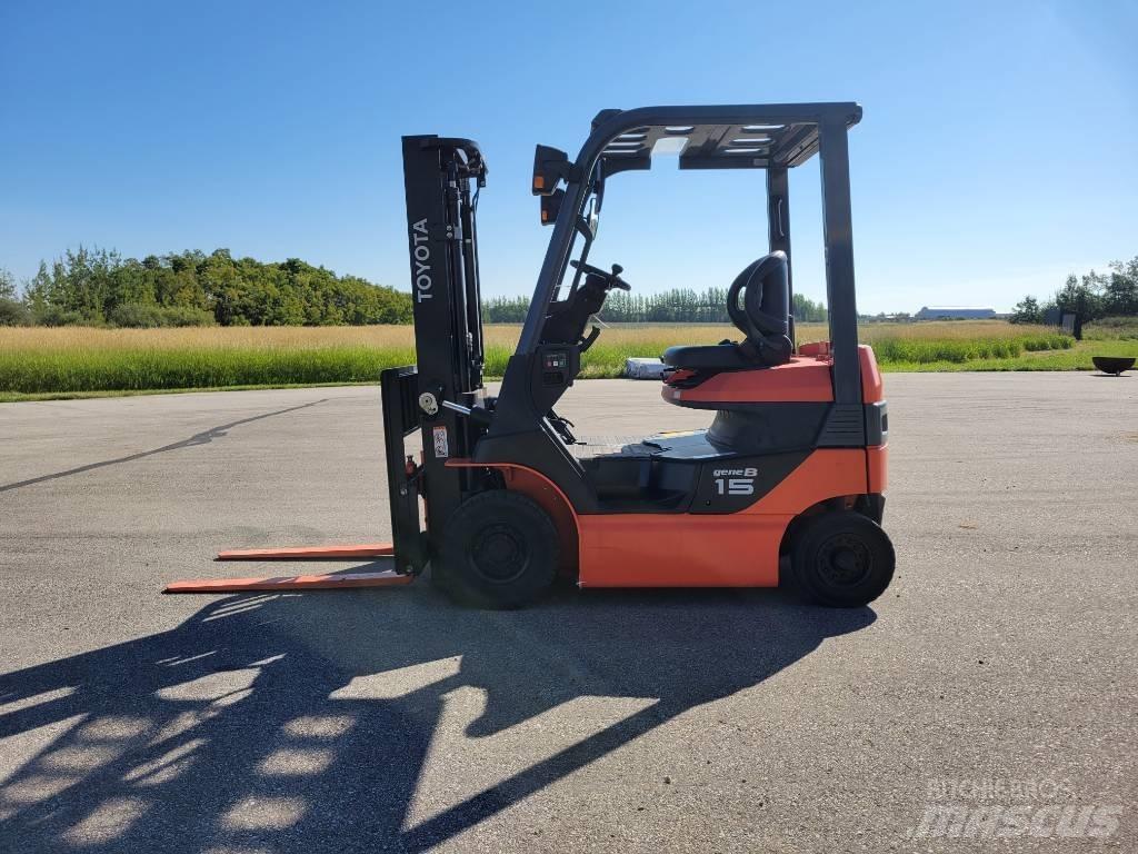 Toyota 8 FB 15 Akumulátorové vozíky