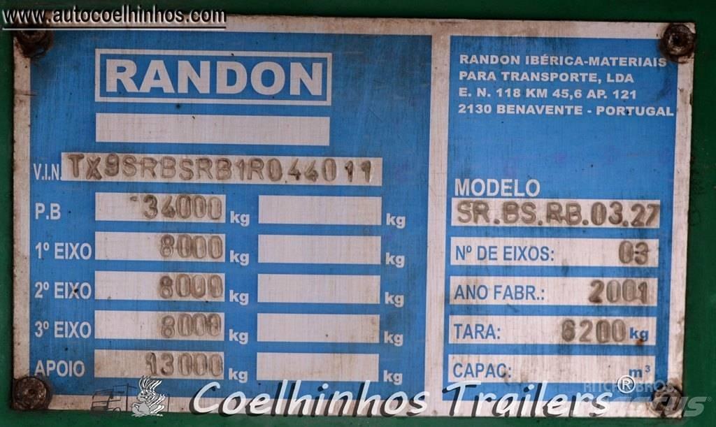  Randon SR.BS.RB0327 Valníkové návěsy/Návěsy se sklápěcími bočnicemi
