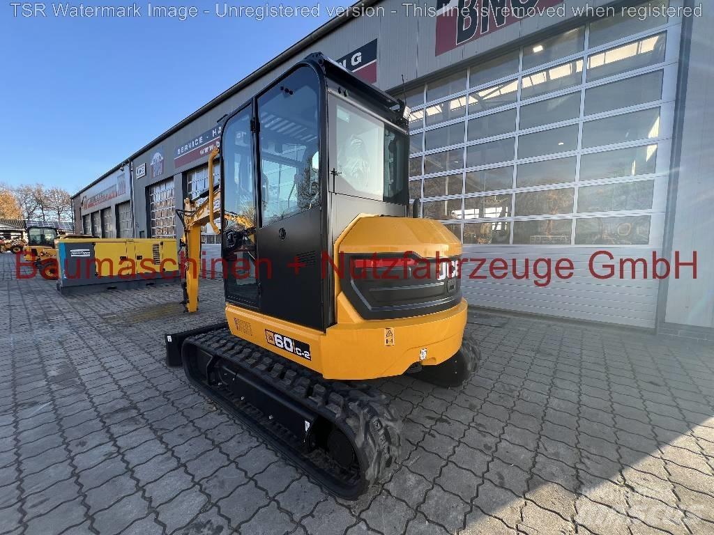 JCB 60C-2 -werkneu- Mini rýpadla < 7t