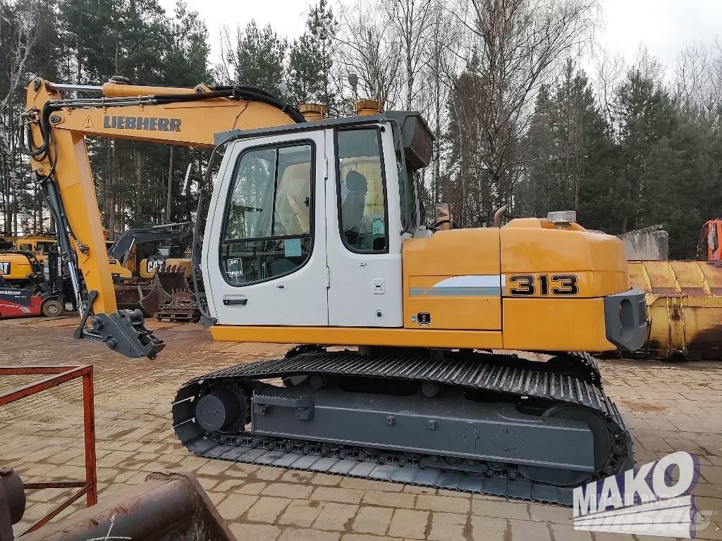Liebherr R 313 Pásová rýpadla
