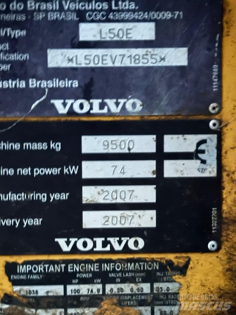 Volvo L50 E Kolové nakladače