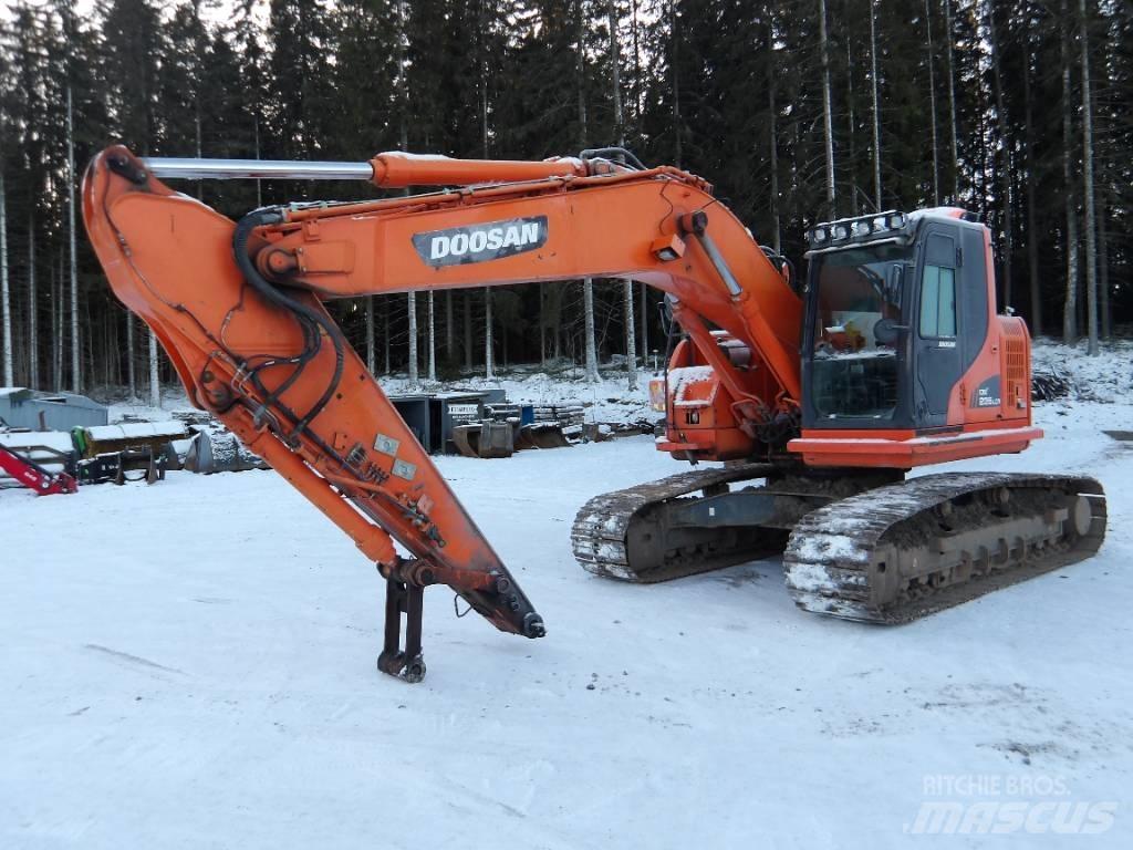 Doosan DX 235 LCR Pásová rýpadla