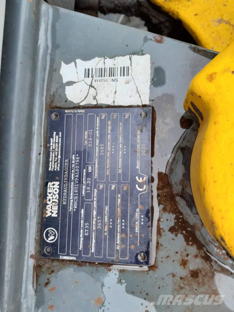 Wacker Neuson ET 35 Pásová rýpadla