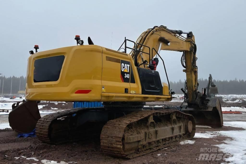 CAT 340 Pásová rýpadla