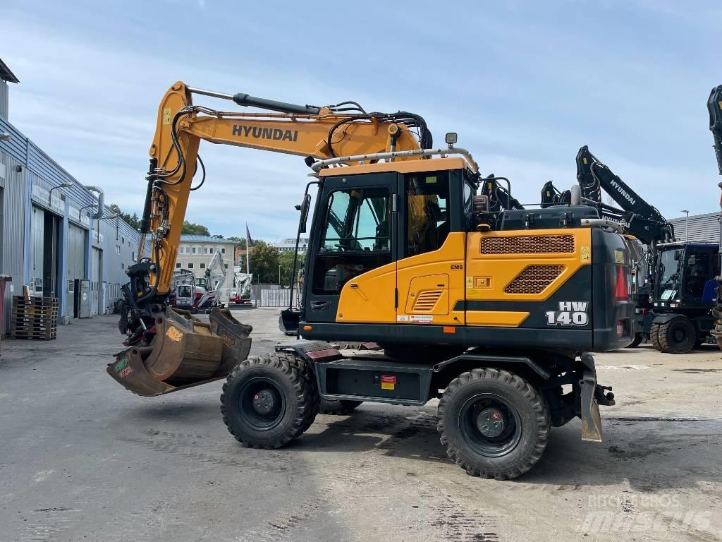 Hyundai HW140 Kolová rýpadla