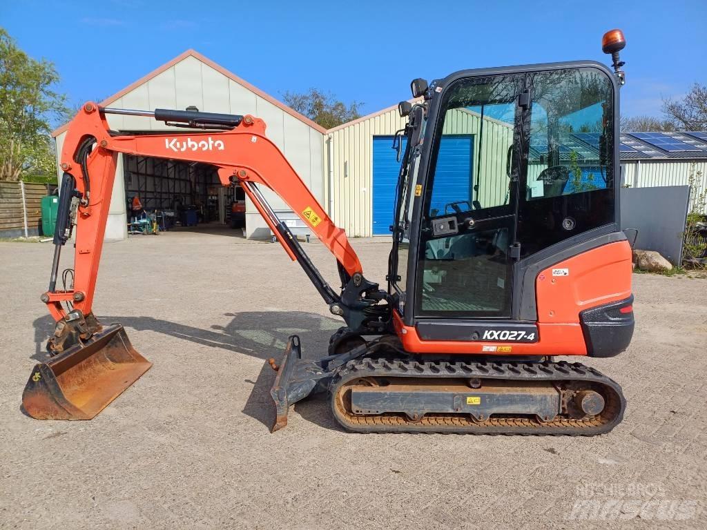 Kubota KX027-4 Mini rýpadla < 7t