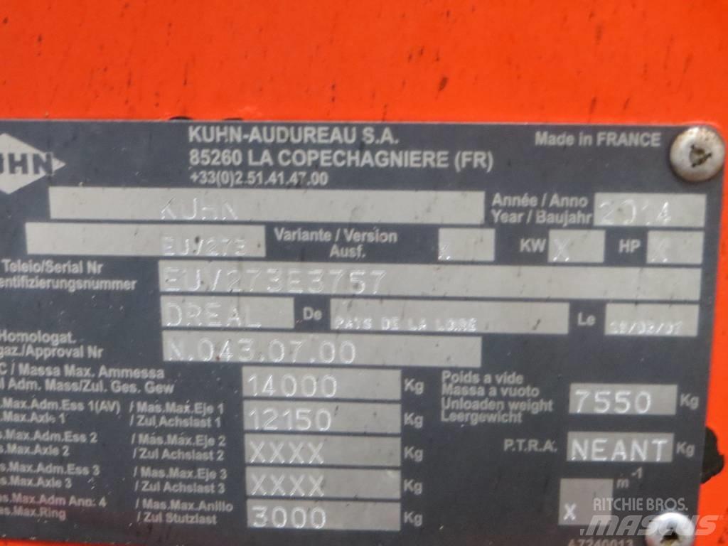 Kuhn Euromix 1 Krmítka, krmné žlaby