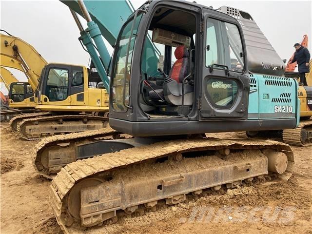 Kobelco SK 210 Pásová rýpadla