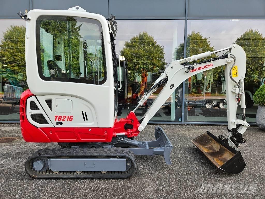 Takeuchi TB 216 Mini rýpadla < 7t