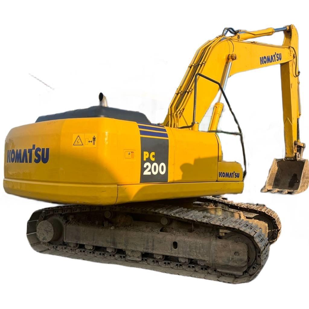 Komatsu PC 200-7 Pásová rýpadla
