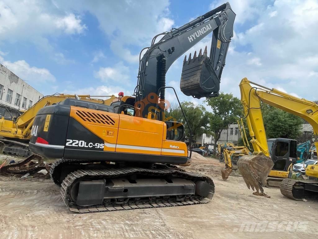 Hyundai Robex 220 Pásová rýpadla