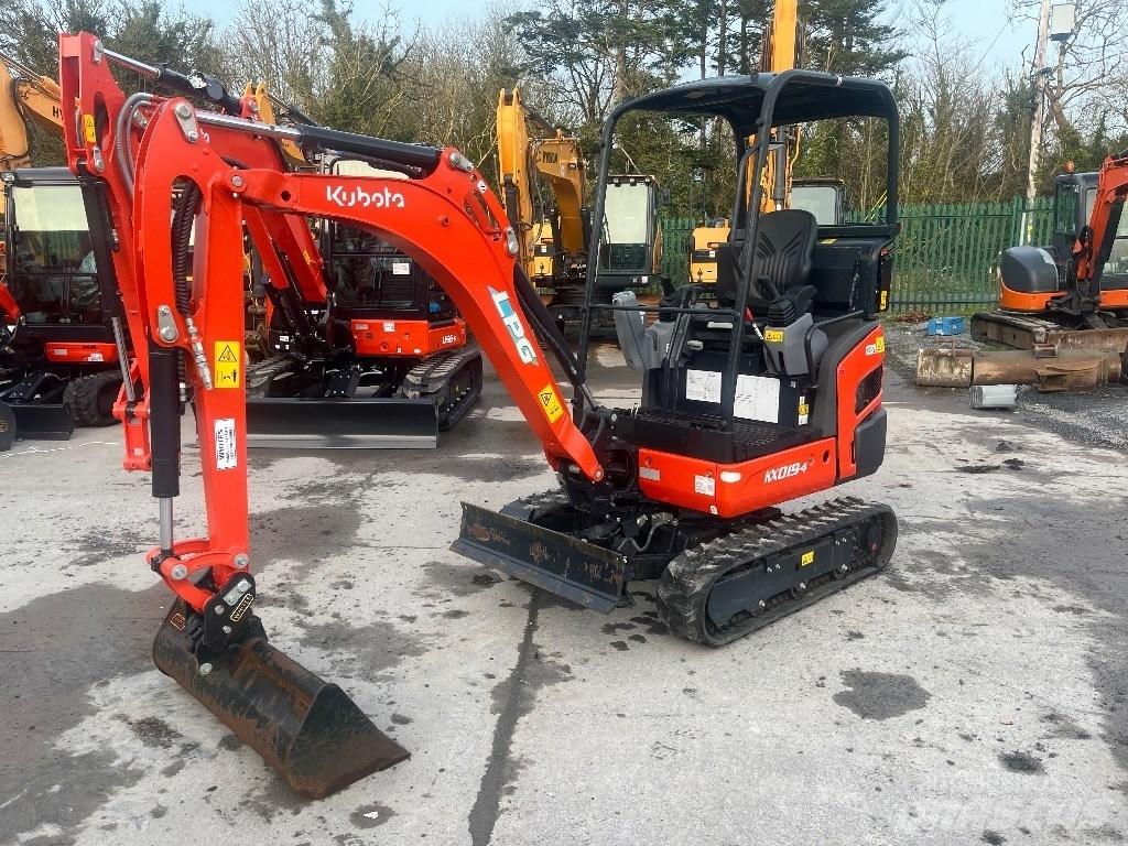 Kubota KX 019-4 Mini rýpadla < 7t