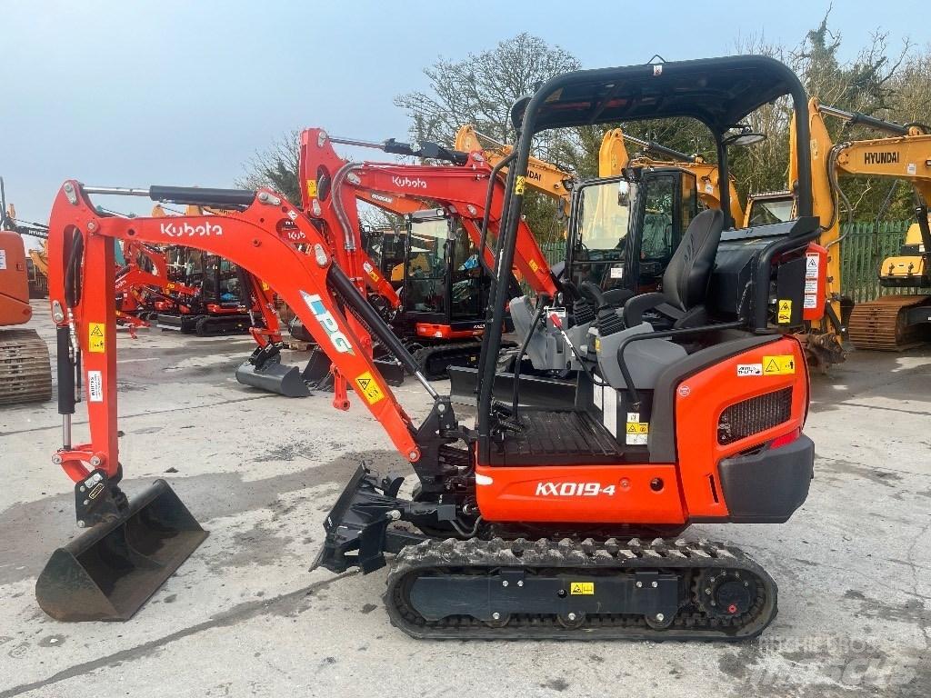 Kubota KX 019-4 Mini rýpadla < 7t