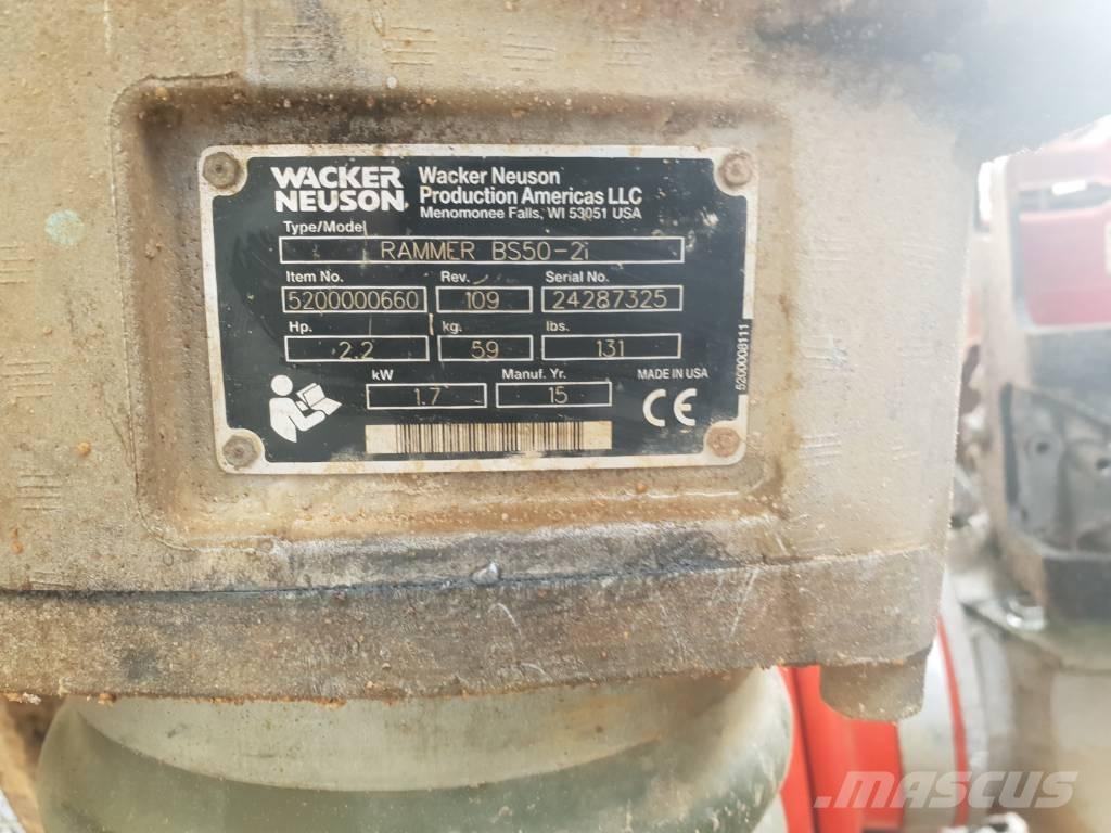 Wacker BS50-2i Vibrační pěchy