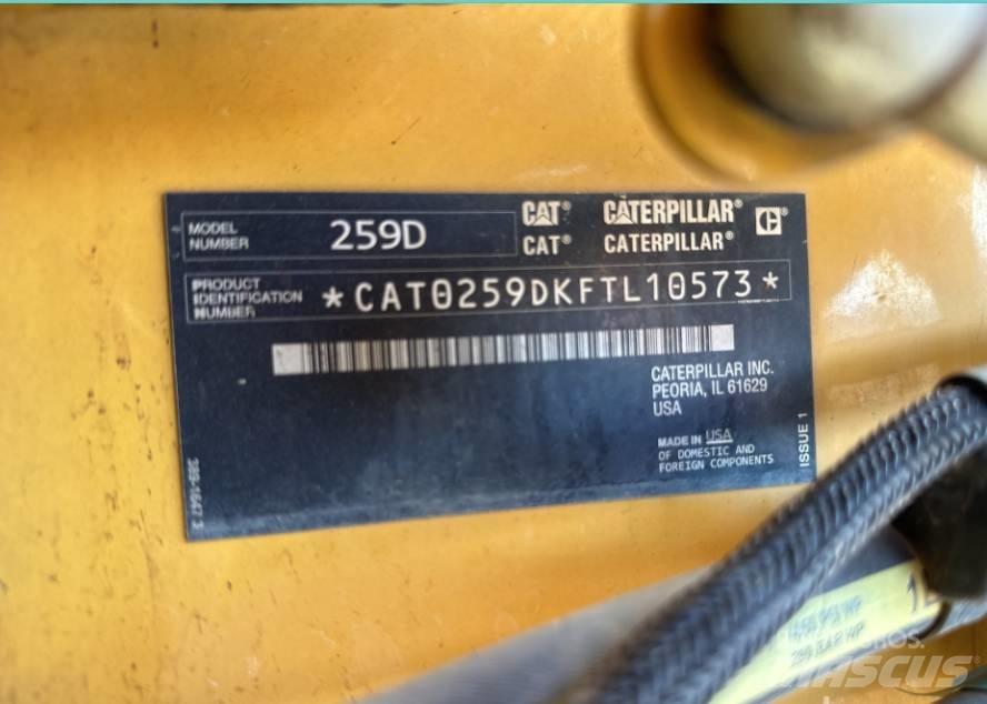 CAT 259 D Smykem řízené nakladače