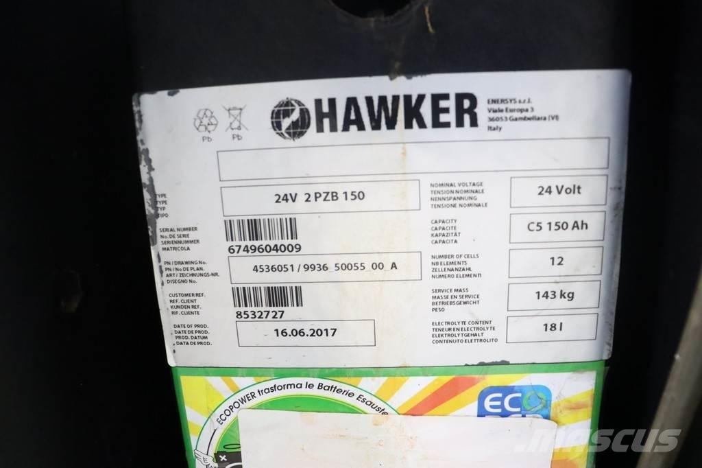Crown SHR5520-1.13 Ručně vedené vysokozdvižné vozíky