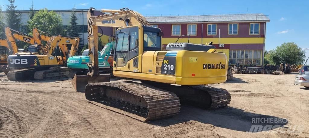 Komatsu PC 210-8 Pásová rýpadla
