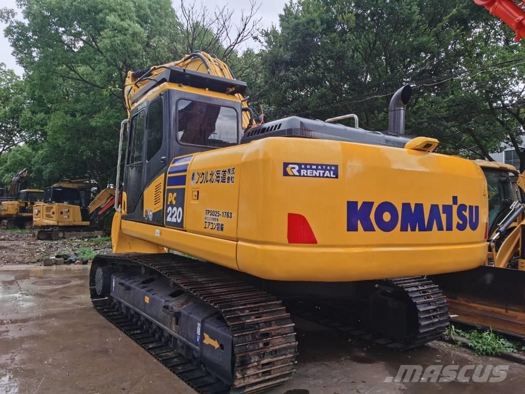 Komatsu PC 220-7 Pásová rýpadla