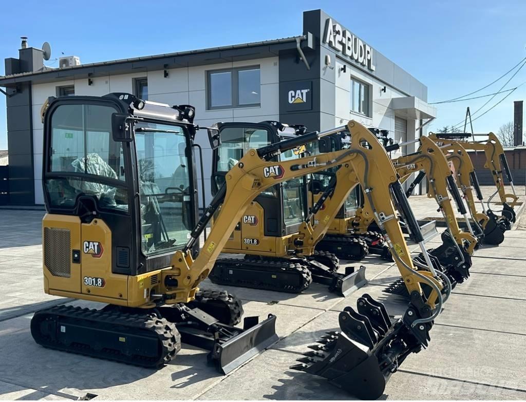 CAT 301.8 Mini rýpadla < 7t