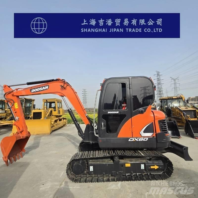 Doosan DX 60 Pásová rýpadla
