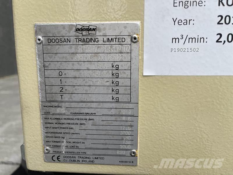 Doosan 7 / 20 Kompresory