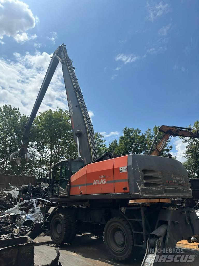 Atlas 520 MH Stroje pro manipulaci s odpadem