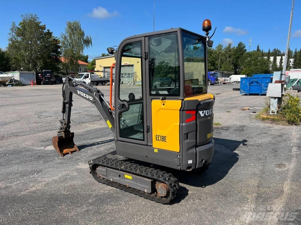 Volvo EC 18 E Mini rýpadla < 7t
