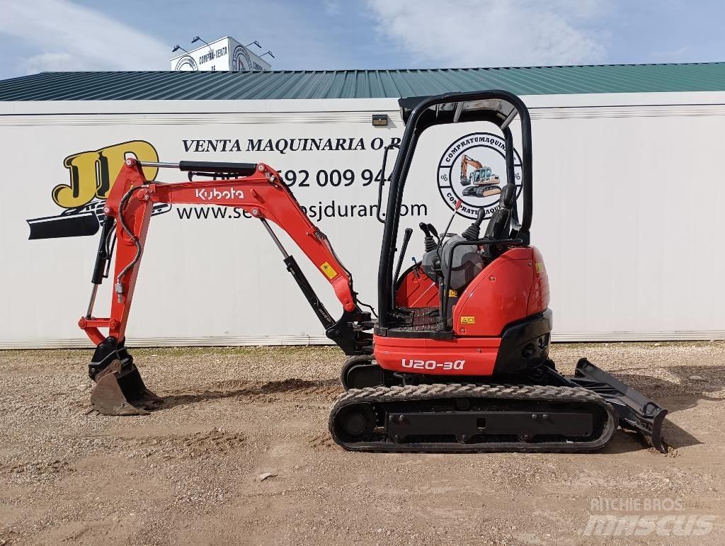 Kubota U 20-3a Mini rýpadla < 7t